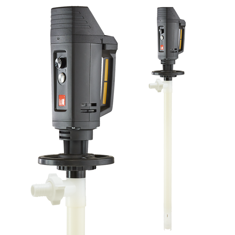 Battery drum pump - concentrated acids and alkalis