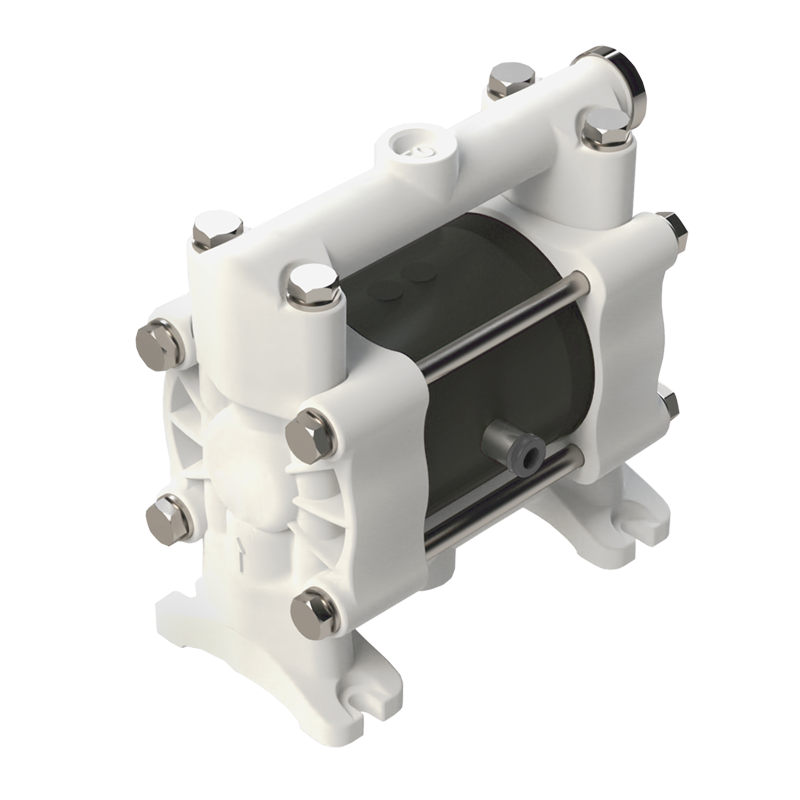 Double diaphragm pump DMP model 1/4" mini plastic