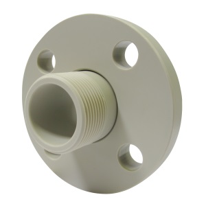 Threaded flange