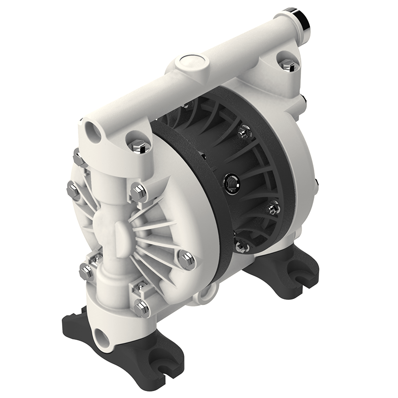 Double diaphragm pump DMP model 1/2" plastic