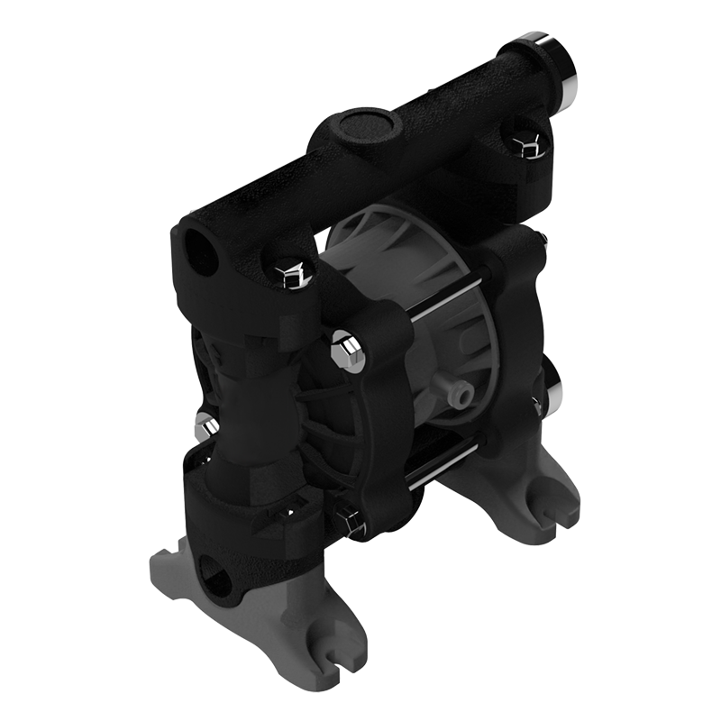 Double diaphragm pump DMP model 3/8" plastic