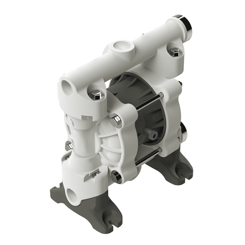 Double diaphragm pump DMP model 3/8" plastic